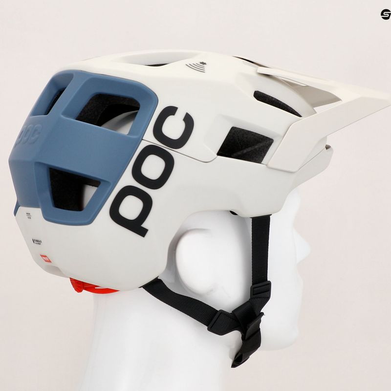 Cyklistická helma  POC Kortal Race MIPS selentine off-white/calcite blue matt 8