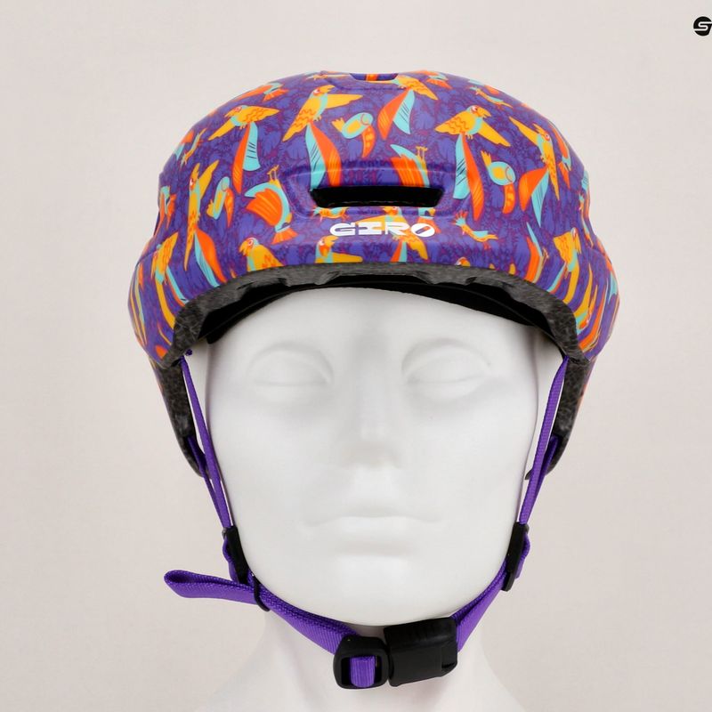 Dětská cyklistická přilba Giro Scamp II matte purple libre 7