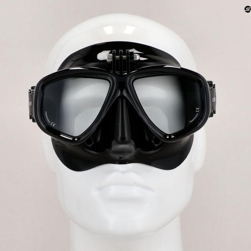 Potápěčská maska Cressi Action black/black 3