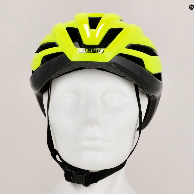 Cyklistická přilba ABUS StormChaser neon yellow 9