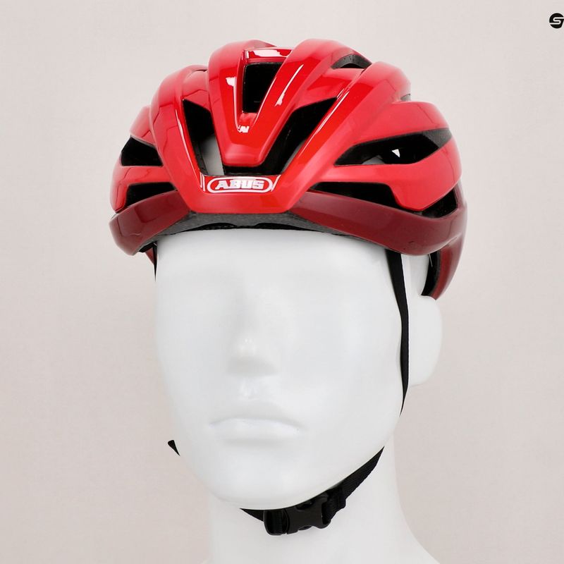 Cyklistická přilba ABUS StormChaser blaze red 9