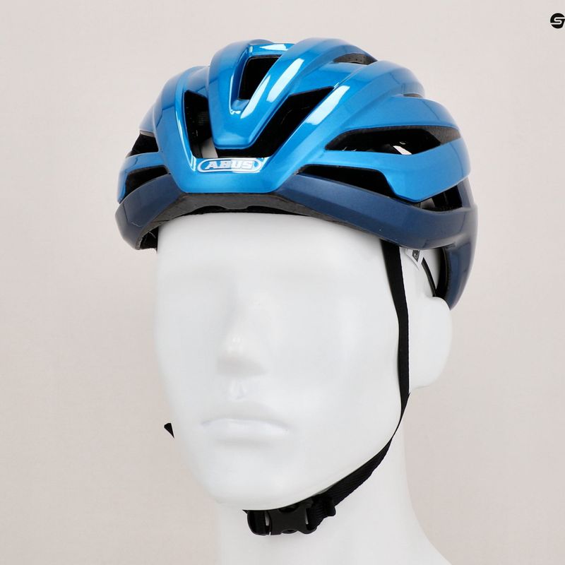 Cyklistická přilba ABUS StormChaser steel blue 9