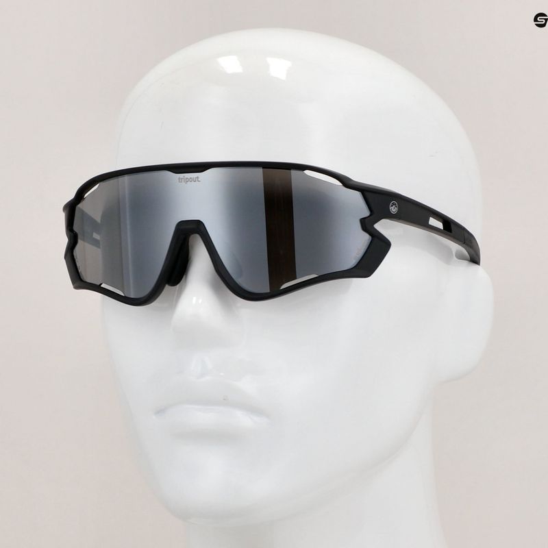 Sluneční brýle  Tripout Force black/dark silver axiom 7