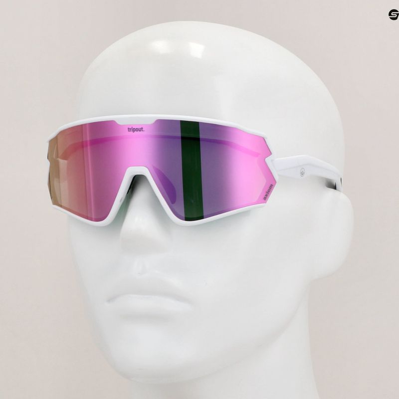 Sluneční brýle  Tripout Infinity white/pinky axiom 7