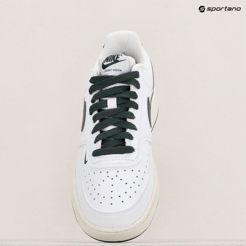 Dámské boty Nike Court Vision Low Next Nature white / stadium green / sail / vintage green 10