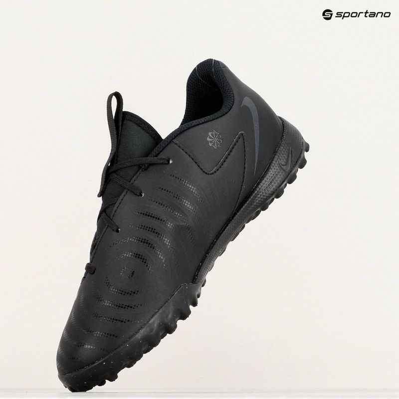 Juniorské kopačky Nike Phantom GX II Academy TF black/black 9