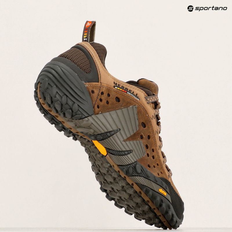 Pánské turistické boty Merrell Intercept moth brown 16