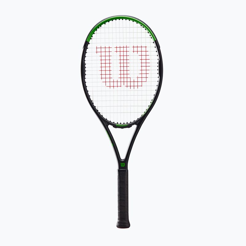 Tenisová raketa Wilson Blade Feel 103 černo-zelená WR083310U 7