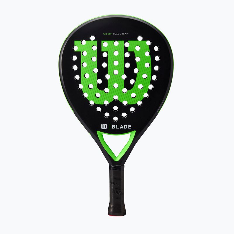 Wilson Blade Team V2 Padelová raketa černo-zelená WR067411U2 6