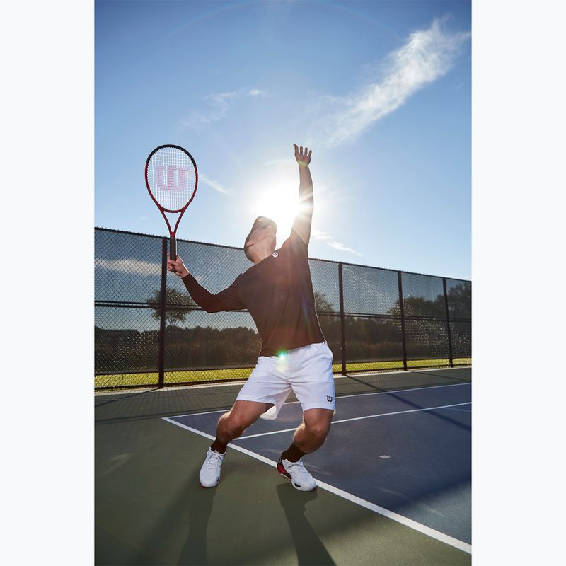 Pánské  tenisové boty  Wilson Rush Pro Ace white/red/poppy red 10