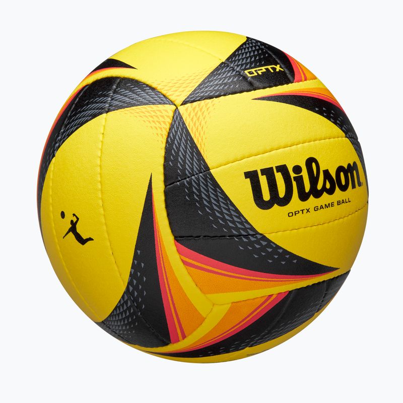 Volejbalový míč Wilson OPTX AVP VB Game black/yellow velikost 5 2