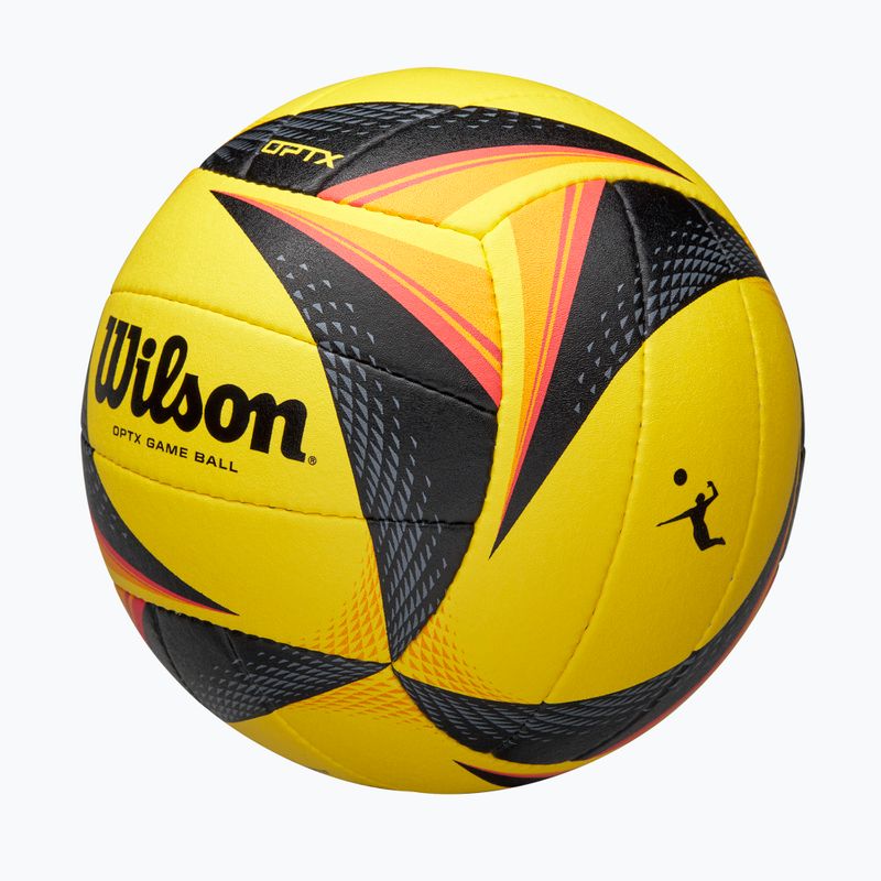 Volejbalový míč Wilson OPTX AVP VB Game black/yellow velikost 5 3