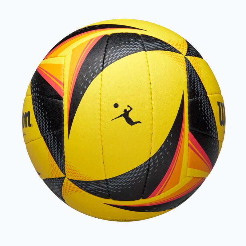 Volejbalový míč Wilson OPTX AVP VB Game black/yellow velikost 5 4