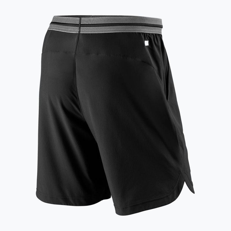 Pánské tenisové šortky Wilson Bela Power 8 Short II black WRA806902 2