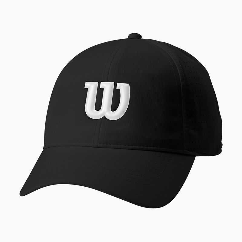 Pánská tenisová čepice Wilson Ultralight Tennis Cap II černá WRA815202 5
