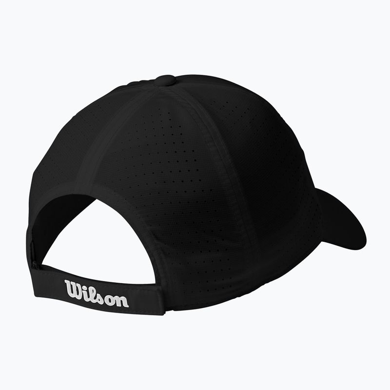 Pánská tenisová čepice Wilson Ultralight Tennis Cap II černá WRA815202 6