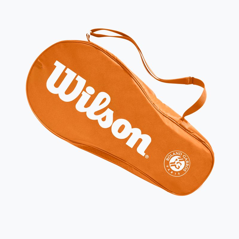 Dětská tenisová sada Wilson Roland Garros Elite 25 oranžovo-bílá WR086810F 9