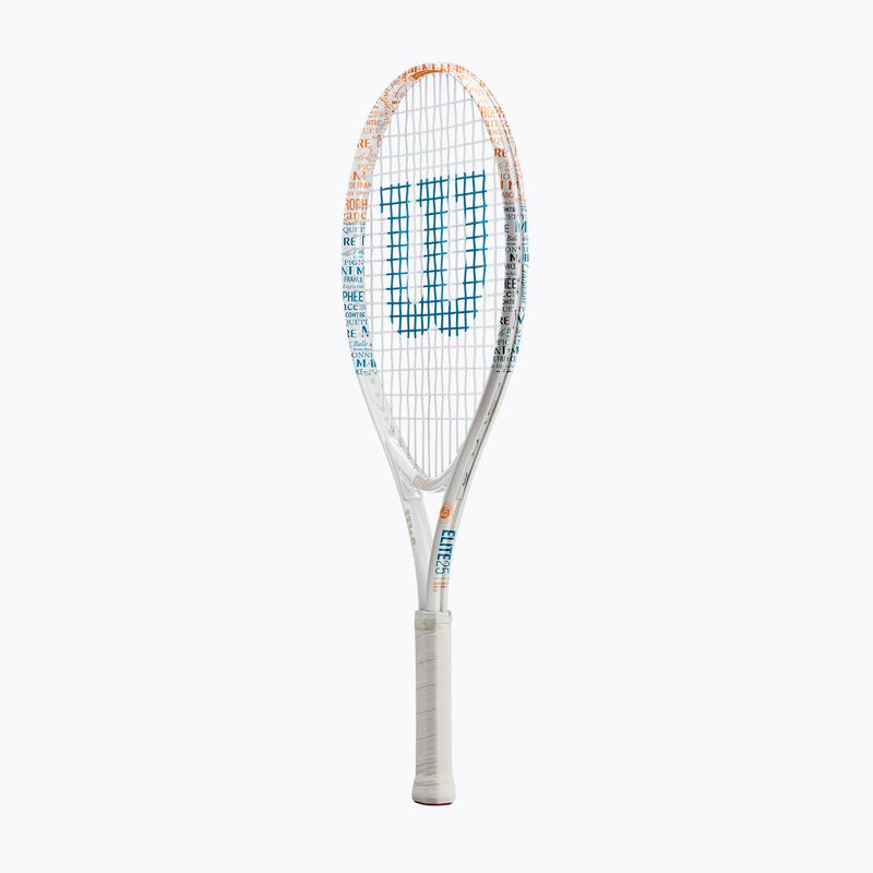 Dětská tenisová sada Wilson Roland Garros Elite 25 oranžovo-bílá WR086810F 10