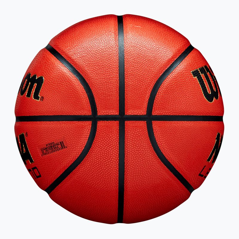 Basketbalový míč Wilson NCAA Legend orange/black velikost  6 4