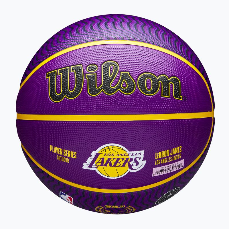 Wilson NBA Player Icon Outdoor Lebron basketbal WZ4005901XB7 velikost 7 6