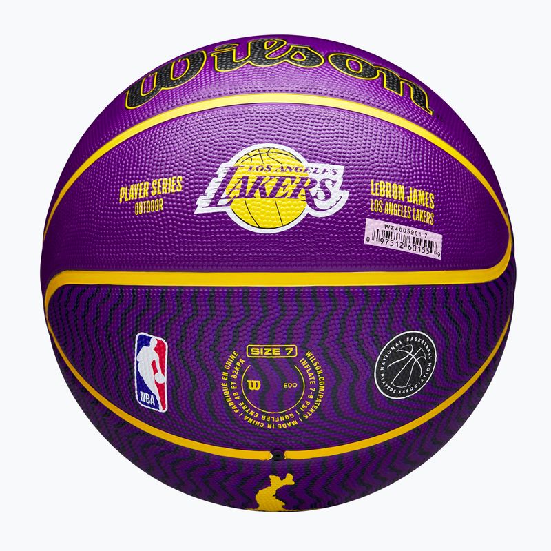 Wilson NBA Player Icon Outdoor Lebron basketbal WZ4005901XB7 velikost 7 7