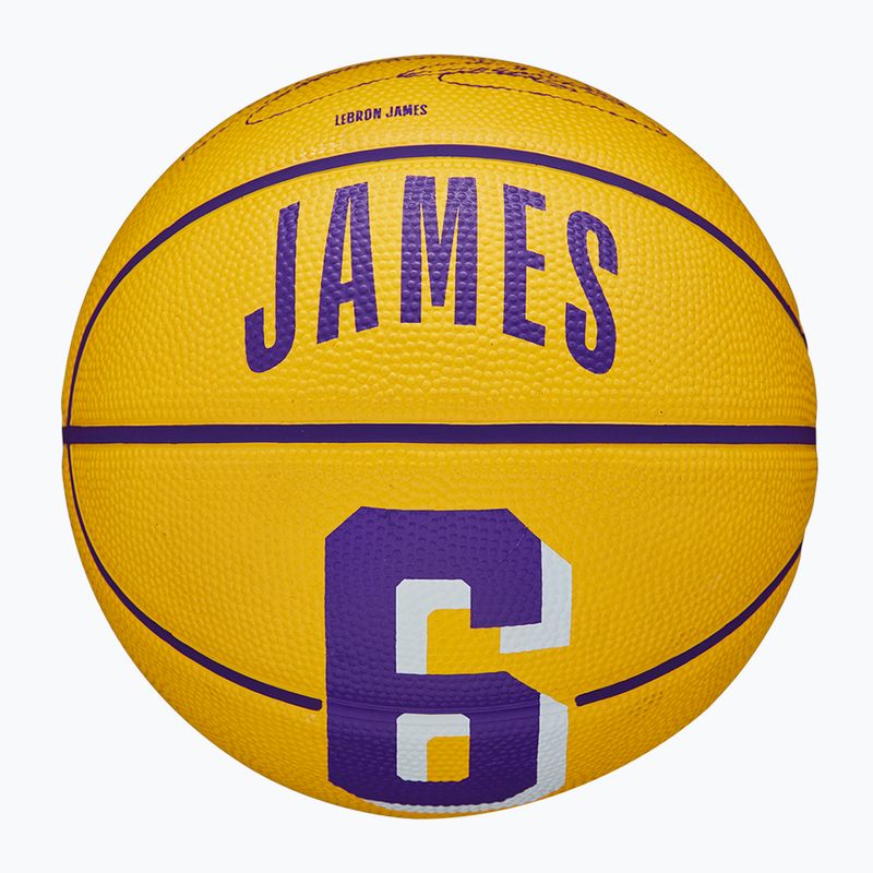 Wilson NBA Player Icon Mini Lebron basketbal WZ4007201XB3 velikost 3 3