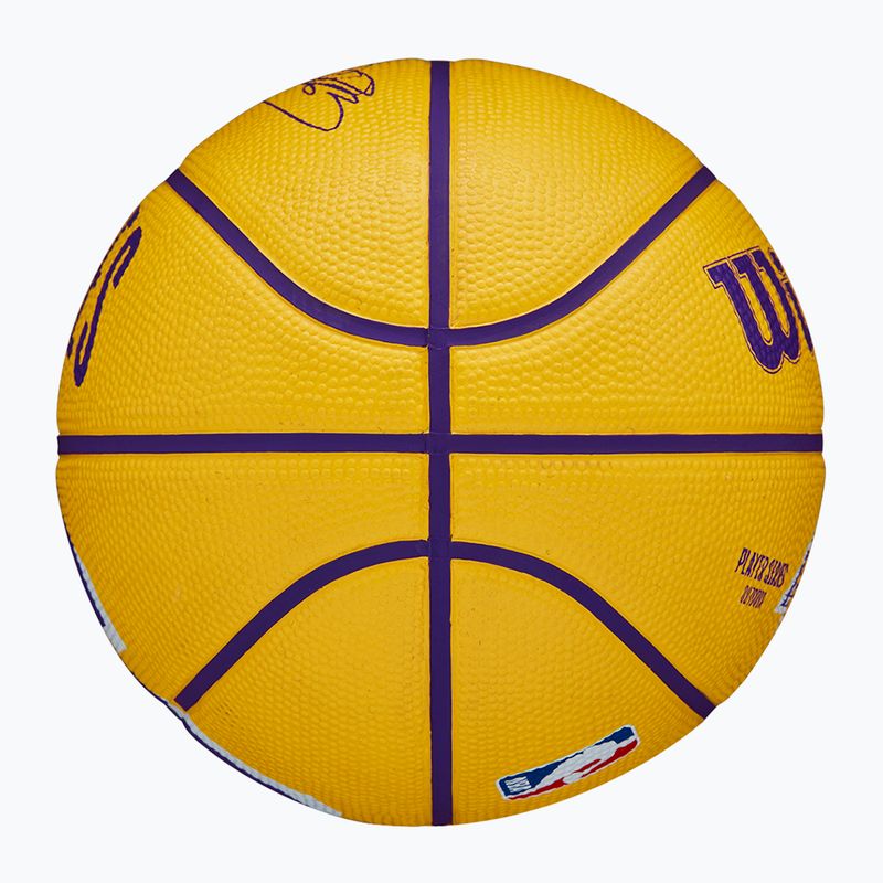Wilson NBA Player Icon Mini Lebron basketbal WZ4007201XB3 velikost 3 5