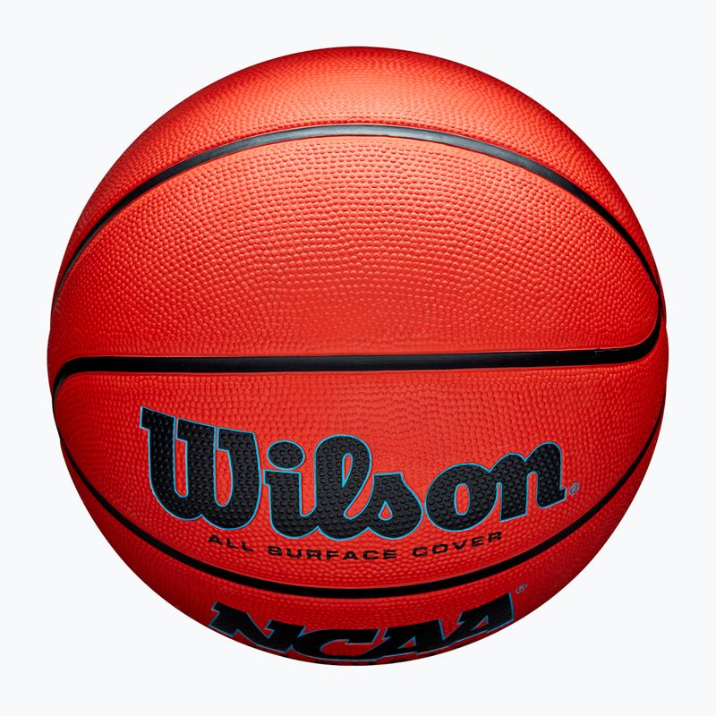 Basketbalový míč  Wilson NCAA Elevate orange/black velikost 7 4