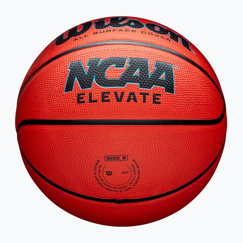 Basketbalový míč  Wilson NCAA Elevate orange/black velikost 6 5