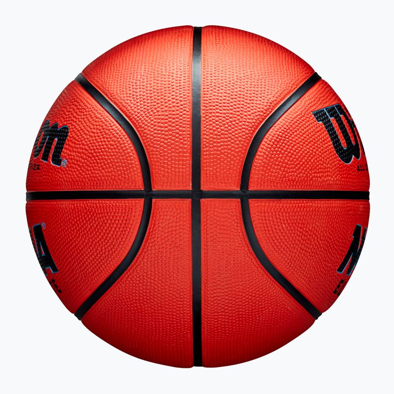 Basketbalový míč  Wilson NCAA Elevate orange/black velikost 6 6