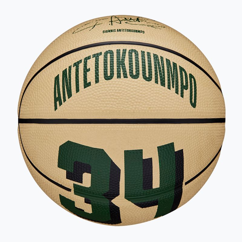 Wilson NBA Player Icon Mini Giannis basketbal WZ4007501XB3 velikost 3 2