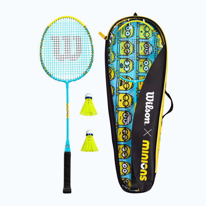 Dětská badmintonová sada Wilson Minions 2.0 black/yellow