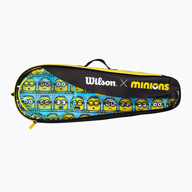 Dětská badmintonová sada Wilson Minions 2.0 black/yellow 4