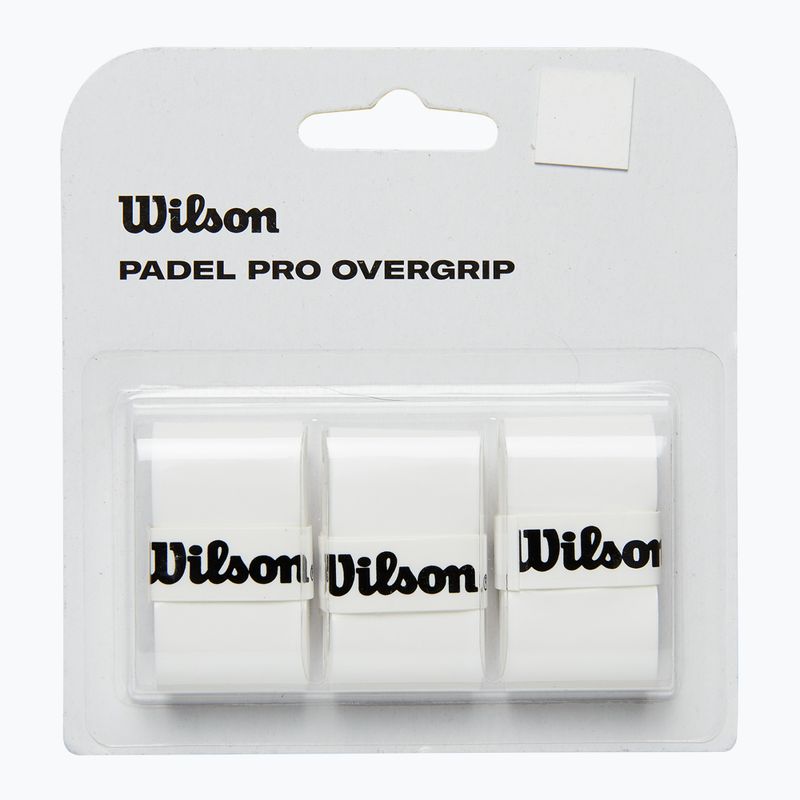 Omotávky na padelovou raketu Wilson Padel Pro Overgrip 3 ks white 2