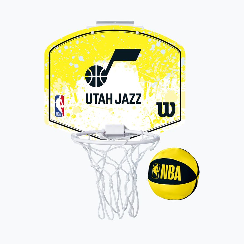 Sada na mini košíkovou Wilson NBA Team Mini Hoop Utah Jazz