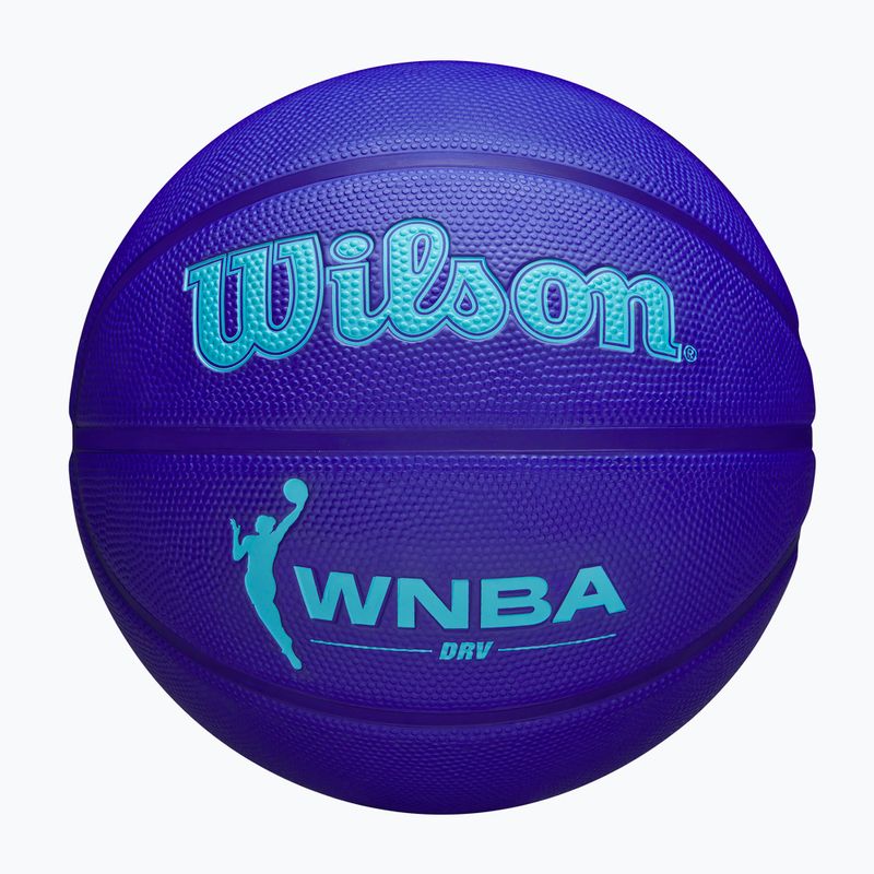 Basketbalový míč  Wilson WNBA DRV blue/turquoise velikost 6