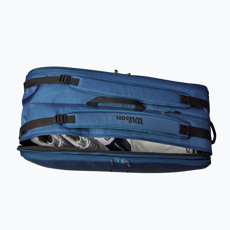 Tenisový bag Wilson Tour Ultra 12 Pk modrý WR8024001001 8