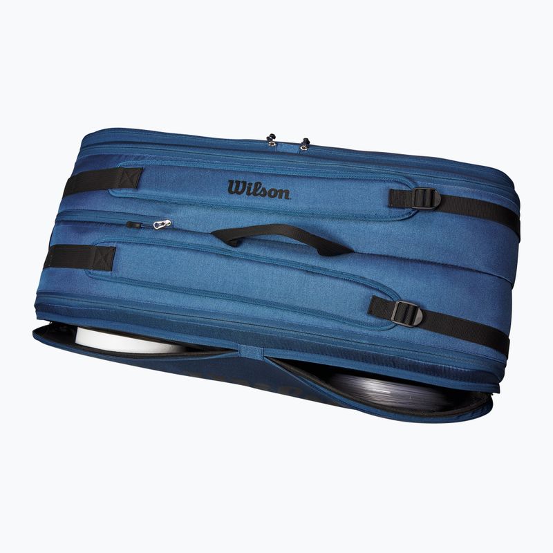 Tenisový bag Wilson Tour Ultra 12 Pk modrý WR8024001001 9