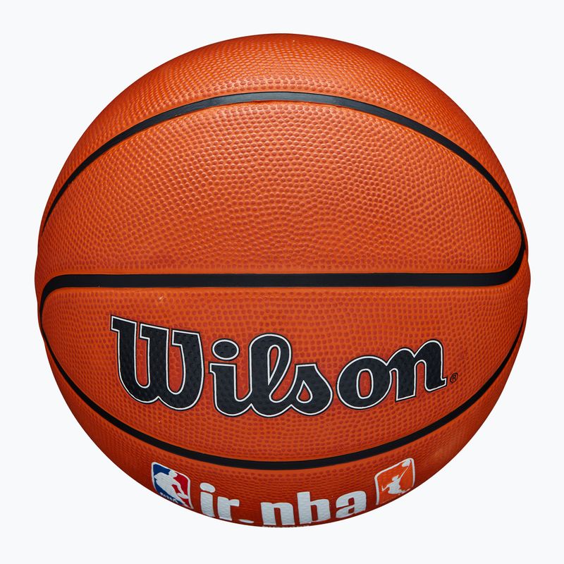 Basketbalový míč  Wilson NBA JR Fam Logo Authentic Outdoor brown velikost 7 4