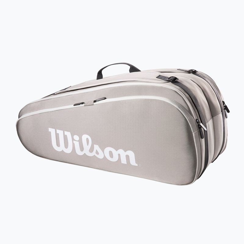 Tenisový bag Wilson Tour 12 Pk šedý WR8022001001 2