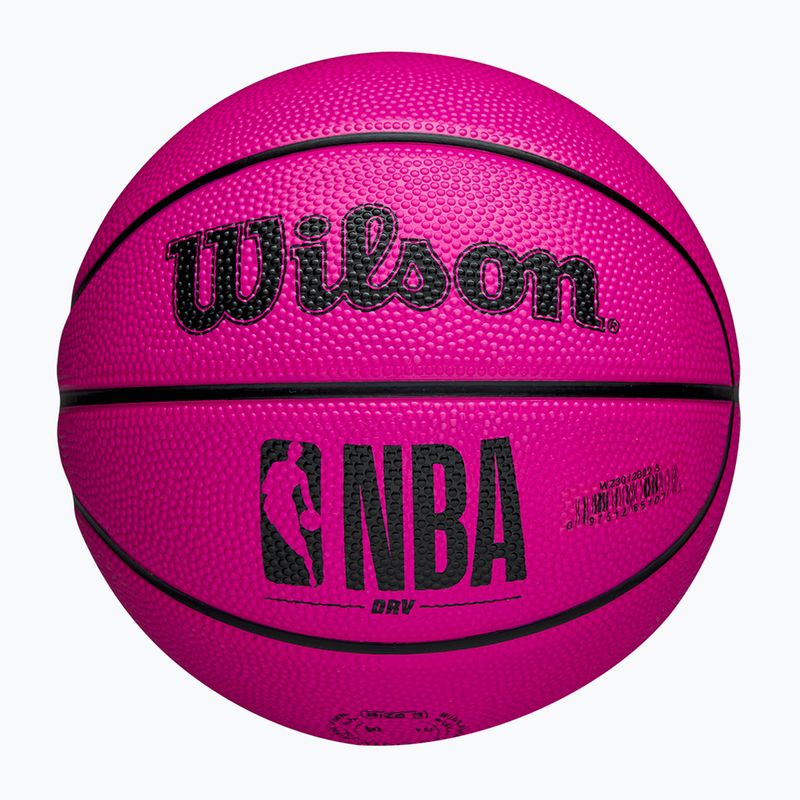 Dětský basketbalový míč   Wilson DRV Mini pink velikost 3