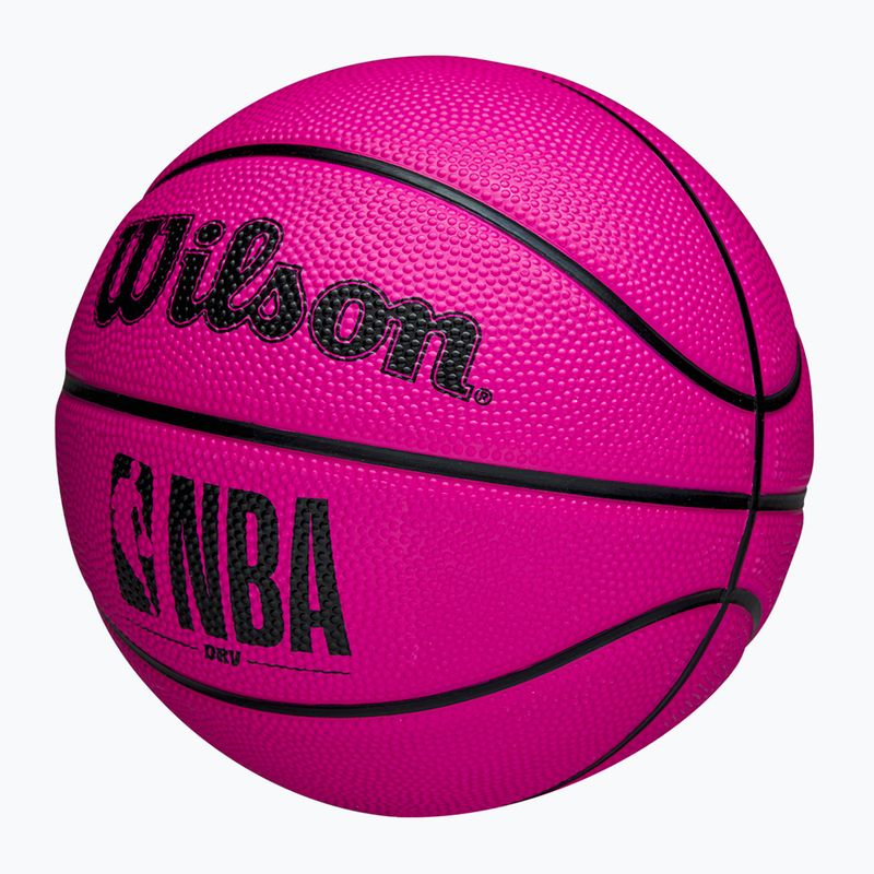 Dětský basketbalový míč   Wilson DRV Mini pink velikost 3 3