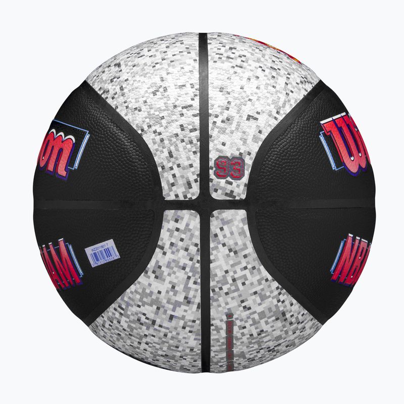 Basketbalový míč  Wilson NBA Jam Indoor Outdoor black/grey velikost 7 6