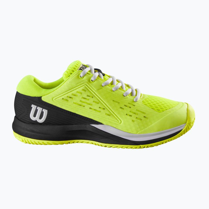 Dětská tenisová obuv Wilson Rush Pro Ace Safety černo-žlutá WRS331140 10