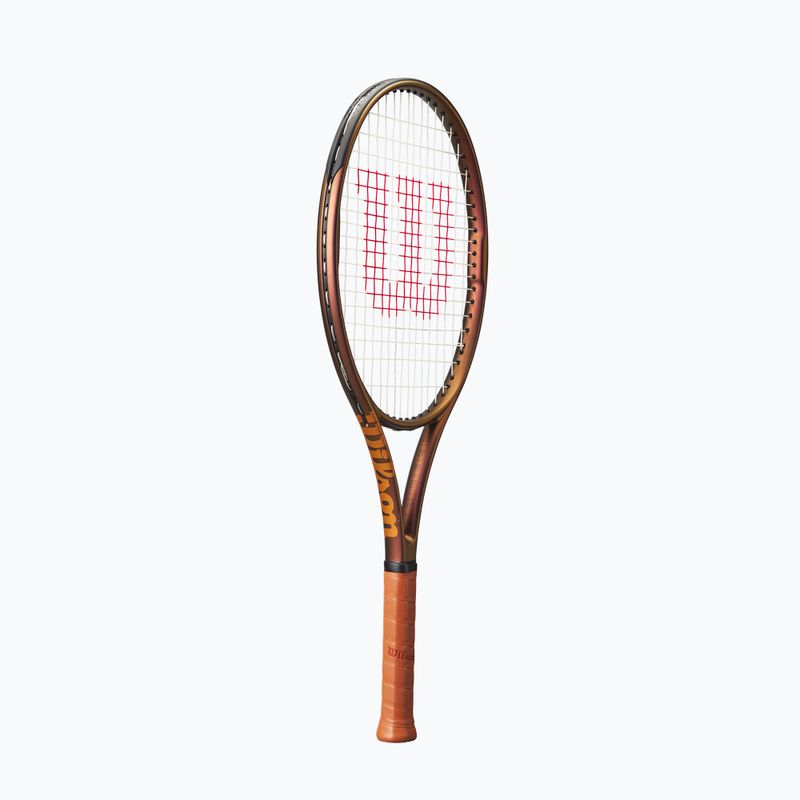 Dětská tenisová raketa Wilson Pro Staff 26 V14 zlatá WR126310 7