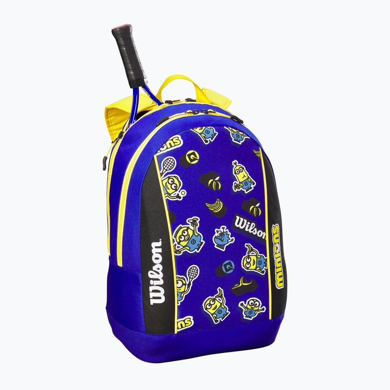 Dětský tenisový batoh Wilson Minions V3.0 Tour JR modrý WR8025701001 3