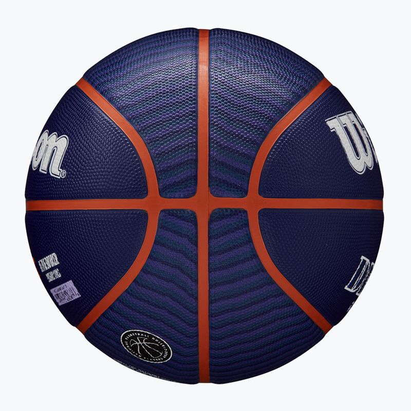 Basketbalový míč  Wilson NBA Player Icon Outdoor Booker navy 7 8