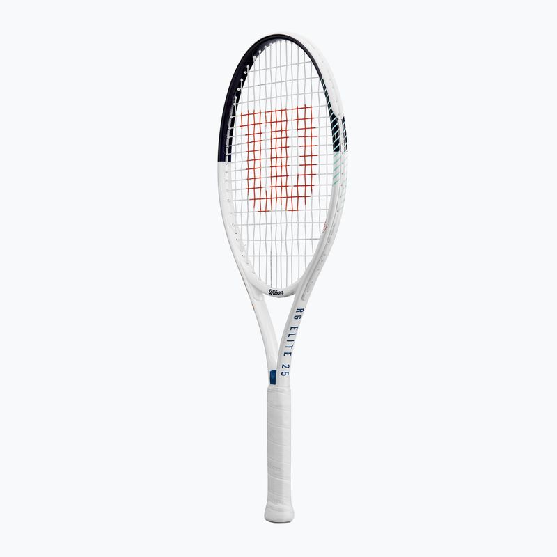 Dětská tenisová raketa Wilson Roland Garros Elite 25 white/navy 3
