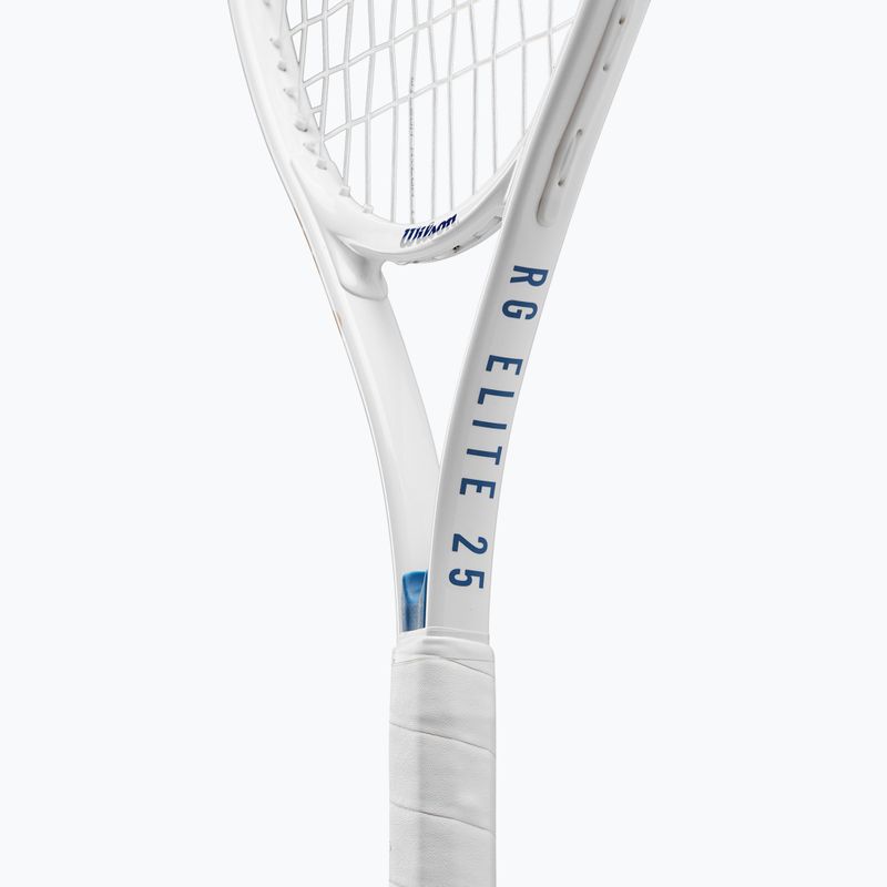 Dětská tenisová raketa Wilson Roland Garros Elite 25 white/navy 6