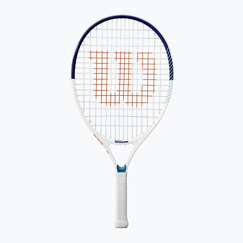 Dětská tenisová raketa Wilson Roland Garros Elite 21 white/navy